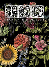 Load image into Gallery viewer, Botanist’s Journal NEW FORMAT! | IOD DECOR TRANSFER 12&quot; X 16&quot; PAD™