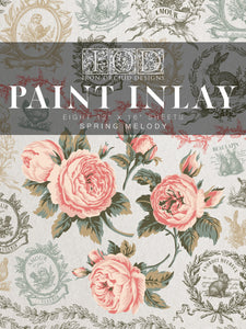 SPRING MELODY PAINT INLAY 12×16 PAD™ | Spring 2025