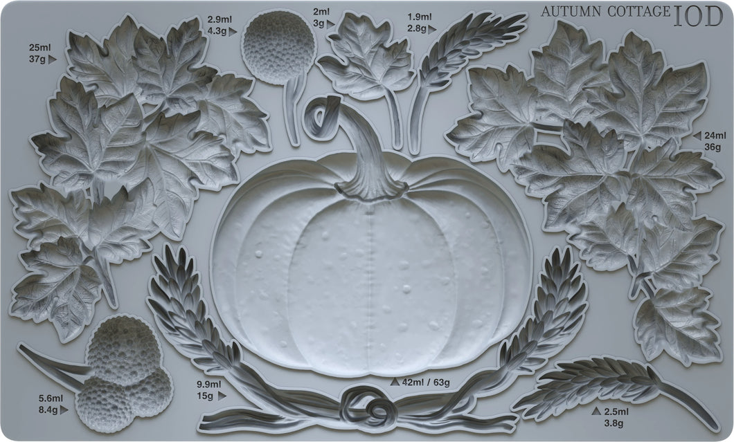 Autumn Cottage 6X10  | 2024 HOLIDAY IOD DECOR MOULDS™