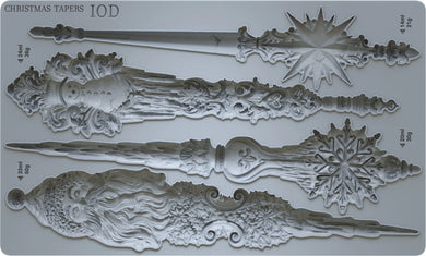 Christmas Tapers 6X10  | 2024 HOLIDAY IOD DECOR MOULDS™