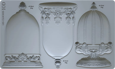 Les Cloches 6X10  | 2024 HOLIDAY IOD DECOR MOULDS™