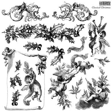 Classical Christmas | IOD HOLIDAY 2024 12×12 DECOR STAMP™