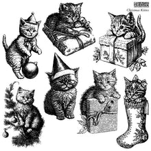 Load image into Gallery viewer, Christmas Kitties | Decor Stamp | IOD