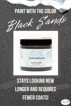 Load image into Gallery viewer, Silk Mineral Paint Black Sands | Dixie Belle Paint Co.