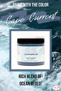 Silk Mineral Paint Cape Current | Dixie Belle Paint Co.