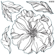 Load image into Gallery viewer, Peonies | IOD 12×12 DECOR STAMP™