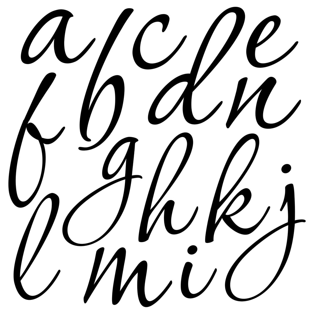 Swoosh | Decor Stamp | IOD