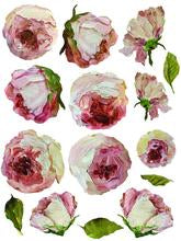 Load image into Gallery viewer, Painterly Florals NEW FORMAT! | IOD TRANSFER 12×16 PAD™