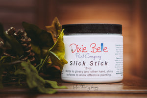 Paint Glossy Furniture without Sanding - Slick Stick by Dixie Belle Paint  Before applyi…