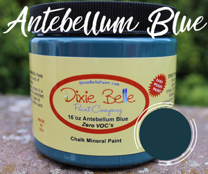 Antebellum Blue Chalk Mineral Paint | Dixie Belle Paint Co.
