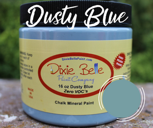 Dusty Blue Chalk Mineral Paint | Dixie Belle Paint Co.