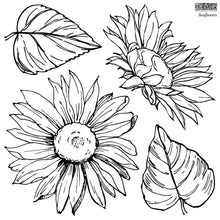 Load image into Gallery viewer, Sunflowers | IOD 12×12 DECOR STAMP™